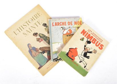 null [JEUNESSE]
DE PITRAY Arlette et Paul. - L'histoire sainte - Paris Hachette 1948...