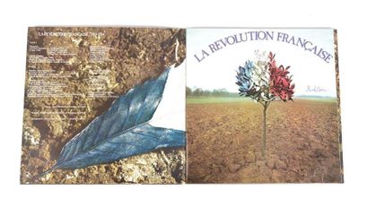 null Pochette contenant deux vinyles titrée La Révolution Française Rock Opéra -...