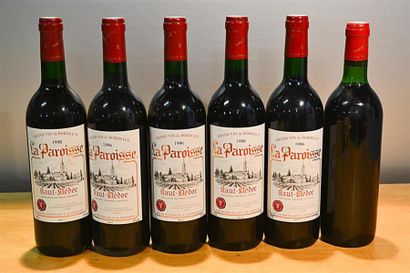 null 6 Blles	LA PAROISSE	Haut Médoc	
	1 blle de 1998, 4 blles de 1996, 1 Millésime...