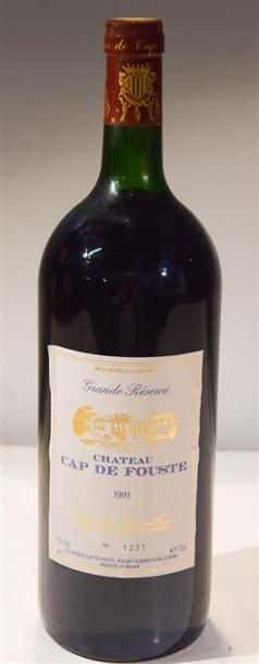 null 1 Mag	CH. CAP DE FOUSTE	Côtes du Roussillon	1989
	Grande Réserve. Et. impeccable....