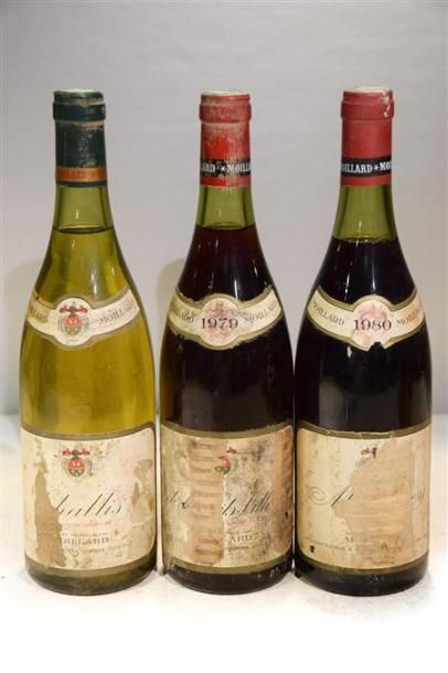 null Lot de 3 blles mise Moillard comprenant :		
1 Blle	MERCUREY 		1980
1 Blle	CÔTES...