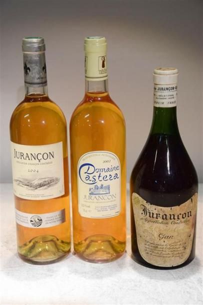 null Lot de 3 blles comprenant :		
1 Blle	JURANCON mise Dom. Castera		2002
1 Blle	JURANCON...