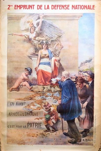 null ROBAUDI Alcide Théophile (1850-1928), d'après
Affiche en papier
2ème Emprunt...