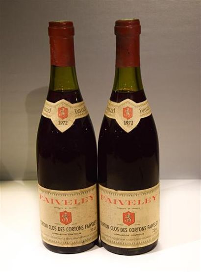 null 2 Blles	CORTON "Clos des Cortons" mise Faiveley 		1972

	Et. un peu tachées....