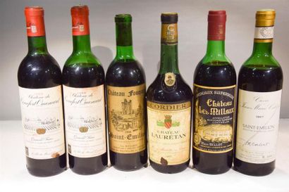 null Lot de 6 blles comprenant :		

2 Blles	CH. DE TERREFORT QUANCARD	Bordeaux Sup.	1969

1...