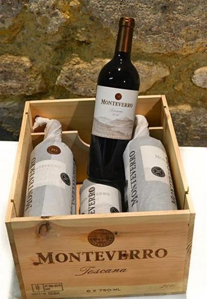 null 6 Blles	Vin rouge de Toscane MONTEVERRO		2010

	Présentation, niveaux et couleurs...