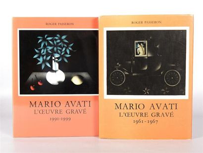 null PASSERON Roger - Mario Avati, l'oeuvre gravée 1961-1967 - Paris La bibliothèque...