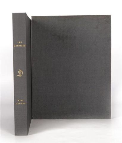 null DAUTRY Marc - Les caprices - Roaland Vanuxem éditeur 1979 - un volume in-4°...