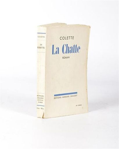 null COLLETTE - La Chatte - Paris Editions Bernard Grasset 1933 - un volume in-12°...