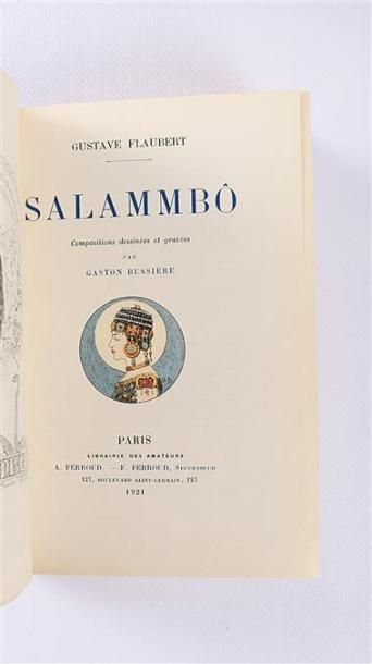 null FLAUBERT Gustave - Salambô - Paris A. Ferroud - F. Ferroud Successeur 1921 -...