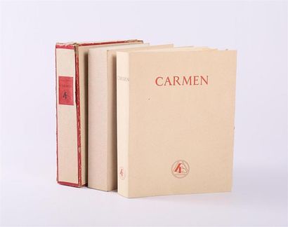 null MERIMEE Prosper - Carmen - Le cercle des bibliohiles Portal et Cie 1945 - un...