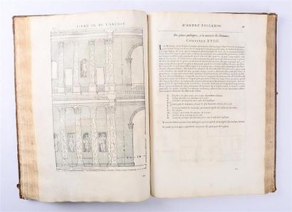 null [PALLADIO] - Les quatres livres de l'architecture d'andré Palladio mis en François...