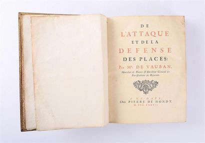 null VAUBAN - De l'attaque et de la défense des Places : Par Mr. de Vauban, Maréchal...