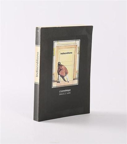 null ANONYME - Indiscrétions - Paris, J.C. Lattes 1990 - un volume in-12° - broché...