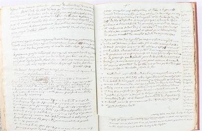 null [MANUSCRIT]
Manuscrit rapportant les échanges entre des religieux avec le Pape...
