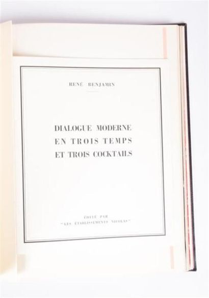 null [OENOLOGIE - NICOLAS VINS]
NICOLAS établissement - IRIBE Paul - Blanc & Rouge...