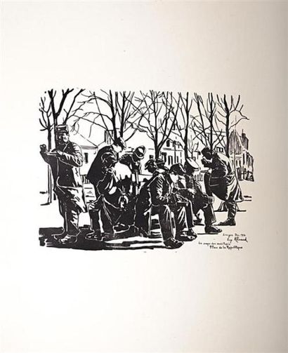 null ALLUAUD Eugène (1866-1947)
Suite de 10 planches lithographiées représentant...