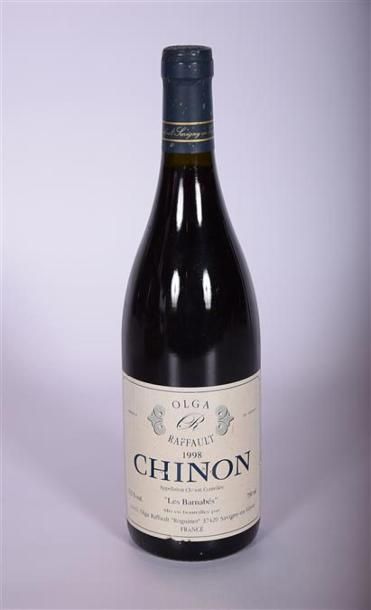 null 1 Blle	CHINON "Les Barnabés" mise O. Raffault		1998
	Et. légèrement tachée....