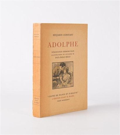 null CONSTANT Benjamin - Adolphe - Paris Edition d'Art H.Piazza, 1936 - un volume...