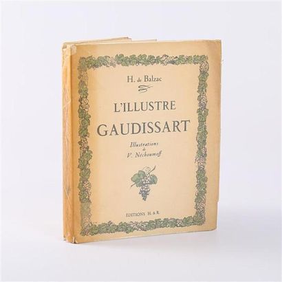 null BALZAC Honoré de - L'Illustre Gaudissart - Paris Aux Editions H. & R. 1945 -...