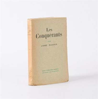 null MALRAUX André - Les conquérants - Paris Grasset 1928 - Collection " Les Cahiers...
