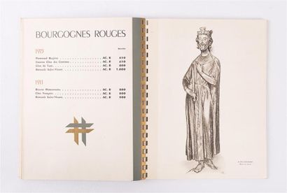 null [OENOLOGIE - NICOLAS VINS]
Catalogue illustré à spirale, liste des grands vins...