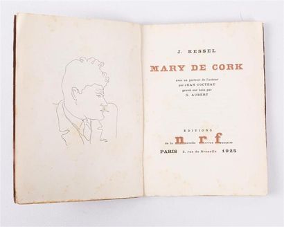 null KESSEL Joseph - Mary de Corck - Paris, éditions de la NRF 1925 - un volume in-12°...