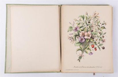 null COLLECTIF - Herbier du journal des Demoiselles, plantes de l'été. Fleurs des...