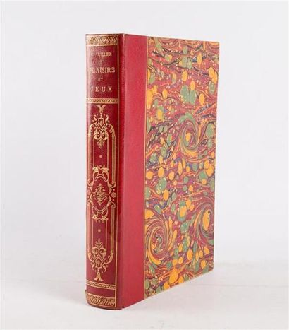 null VUILLIER Gaston - Plaisir et Jeux - Paris J. Rothschild 1900 - un volume in-4°...