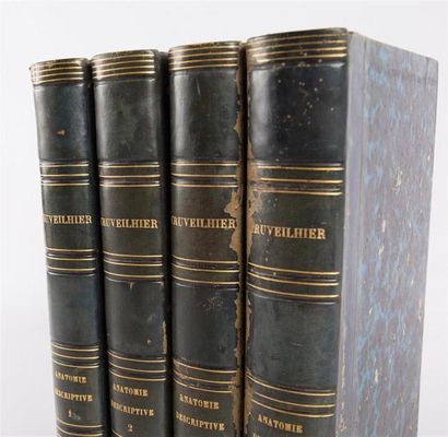null CRUVEILHER J. - Traité d'anatomie descriptive - Paris Labé successr 1843 - 1845...