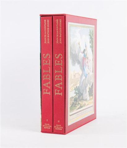 null LA FONTAINE Jean de - Fables - Paris Diane de Selliers 1992 - deux volumes in-4°...