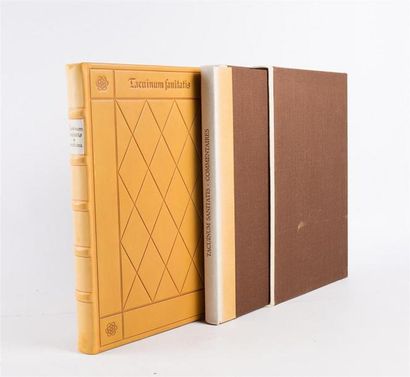 null ANONYME - Codex ser. nov. 2644 - Paris Club du Livre 1987 - deux volume in-folio...