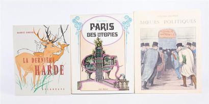 null CHRIST Yvan - Paris les utopies - Paris - André Balland - 1970 - un volume in-folio...