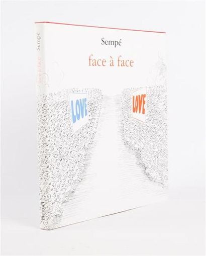 null SEMPE Jean-Jacques - Face à face - Editions Denoël - 2010 - un volume in- folio...