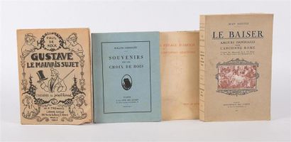 null [LITTERATURE LIBERTINE]
Lot comprenant quatre ouvrages : 
- de KOCK Paul - Gustave...