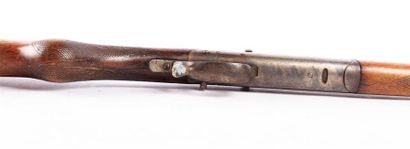 null Fusil mono canon Simplex cal. 12/70 - Manufrance Saint Etienne - modèle à rempart...