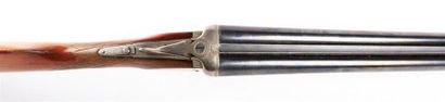 null Fusil de chasse hammerless de fabrication belge, canons juxtaposés de 70 cm...