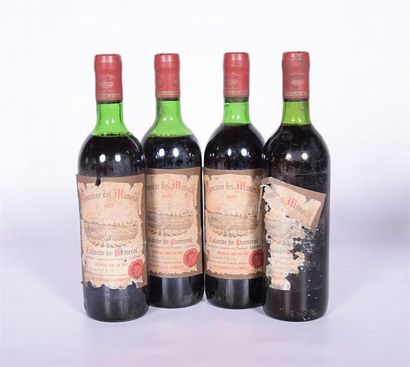 null 4 Blles	DOMAINE DES MIMOSAS	Lalande de Pomerol	1978
	Et.: 3 fanées et un peu...