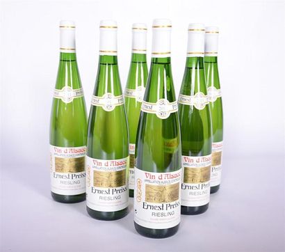 null 6 Blles	RIESLING "Cuvée Princière" mise Ernest Preiss		2011
	Présentation, niveau...