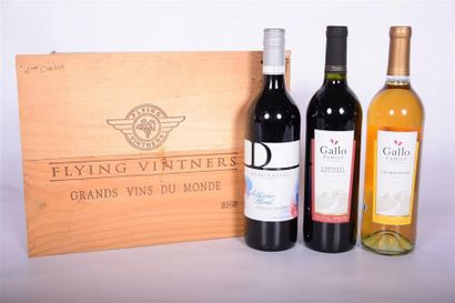 null Lot de 3 blles "Flying Vintners" comprenant :			
1 Blle	Cabernet Sauvignon (Californie)...