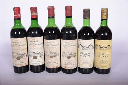 null Lot de 6 blles comprenant :		
4 Blles	CH. TERREFORT QUANCARD	Bordeaux Sup.	
	2...