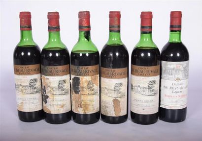 null 6 Blles	CH. DE BEAU-RIVAGE LAGUENS	Bordeaux Sup.	1979
	Et.: 1 excellente, 5...