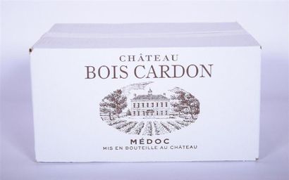 null 6 Blles	CH. BOIS CARDON	Médoc	2014
	Carton d'origine NI.		
