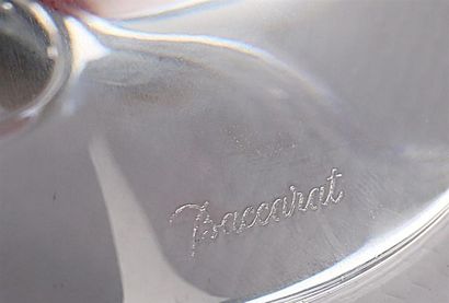 null BACCARAT

Vase soliflore longiligne en cristal, il repose sur une base circulaire

Signé...