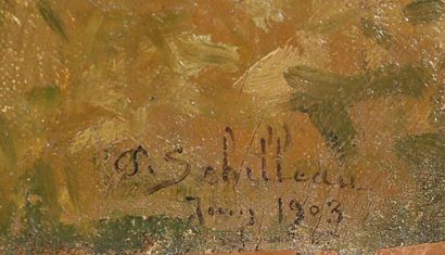 null SEBILLEAU Paul (1847-1907)

L'Entrée de la clairière

Huile sur toile

Signée...