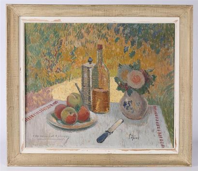 null LÉPINE Joseph (1867-1943)

La table à l'ombre

Huile sur carton

Signée en bas...
