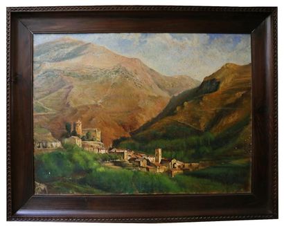 null VINCENT Henri (XXème siècle)

Village dans les Pyrénées espagnoles

Huile sur...
