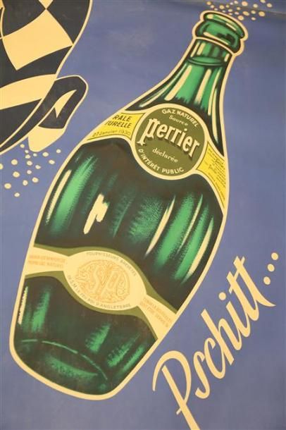 null BERQUE Jean (1896-1954) - Illustrateur
Perrier Pschitt, vers 1935
Affiche lithographique...
