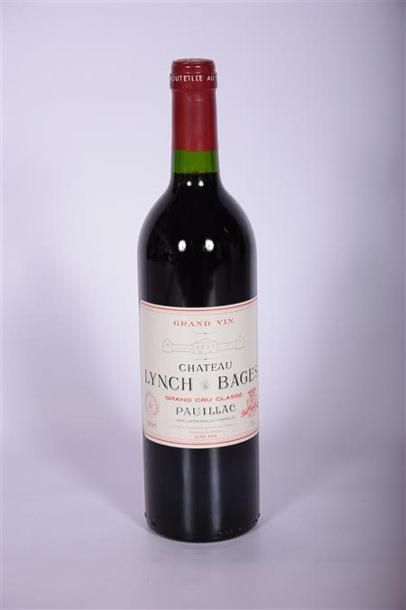 null 1 Blle	CH. LYNCH BAGES	Pauillac GCC	1995
	Et. impeccable. N : bas goulot.		...