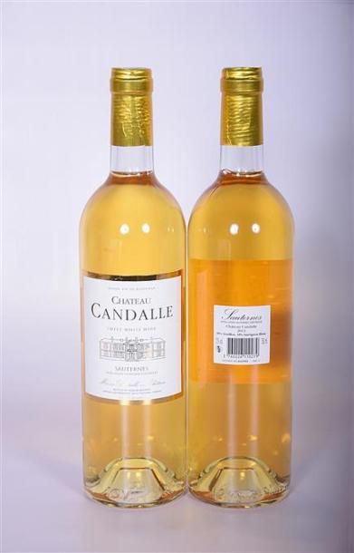 null 2 Blles	CH. CANDALLE	Sauternes	2011
	Présentation, niveau et couleur impecc...